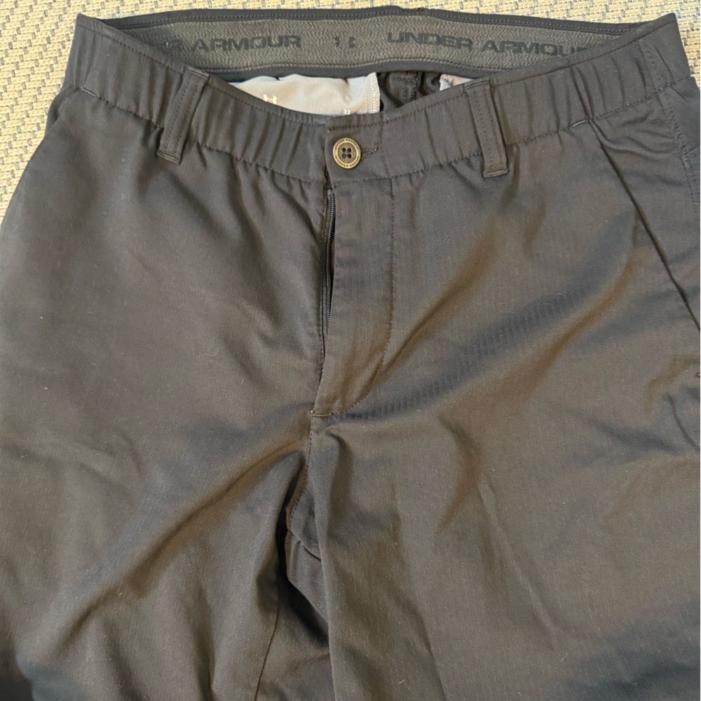 Under Armour Gray Golf Shorts